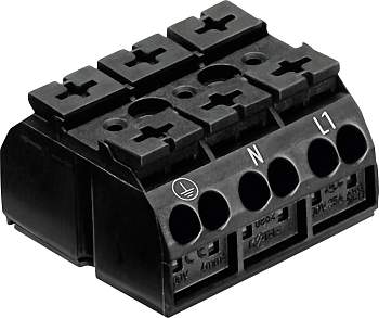 Клемма WAGO 862-1503, 3 pin, 0.50мм² - 4мм², 500В, 32А, (1 шт)