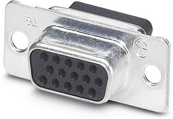 D-SUB промышленная упаковка держателей контакта PHOENIX CONTACT VS-09-BU-DSUB-HD-CD-B содержит: 10 ш