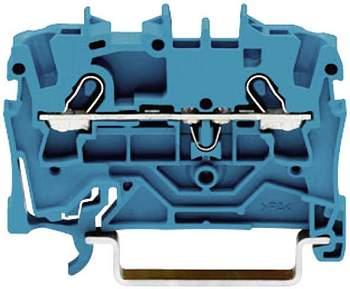 Клемма WAGO 2001-1204, 2 pin, 0.25мм² - 2.50мм², 800В, 18А, конф: N, (1 шт)
