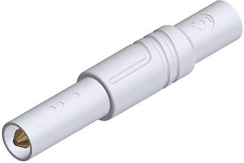 934097107, SKS-HIRSCHMANN LAS S G - Штекер с ламелями, Ø-контакта: 4 мм, белый : 1 шт.