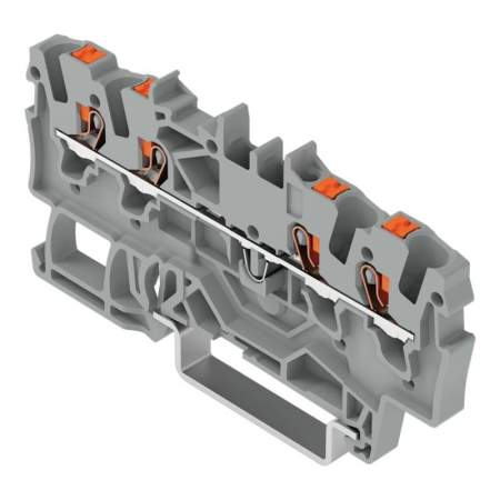 Клемма WAGO 2201-1401, 2 pin, 0.25мм² - 2.50мм², 800В, 18А, (100 шт)