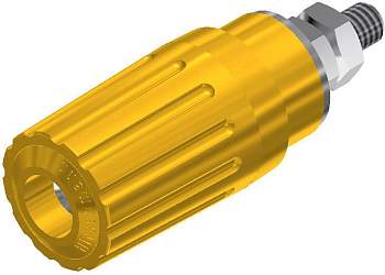 930757103, SKS-HIRSCHMANN PKI 100 - Полюсной зажим, 35 А, желтый : 1 шт.