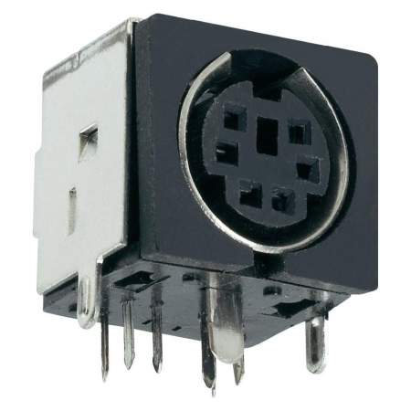 Миниатюрное встроенное гнездо BKL Electronic 0204050