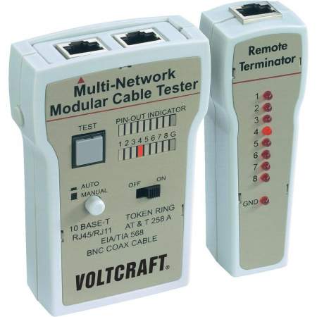 Кабельный тестер VOLTCRAFT CT-2 