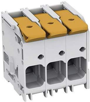 Клемма для печатной платы WAGO 2616-1103/020-000, 3 pin, 0.75мм² - 16мм², 600В, 66А, CS: 10мм, (1 шт)