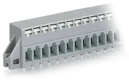 Быстроразъемная клемма WAGO 741-140, 10 pin, 0.08мм² - 2.50мм², 320В, 16А, CS: 5мм, (60 шт)