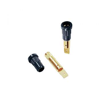 23.1013-21, Stäubli EB4 - Лабораторное гнездо, Ø-контакта: 4 мм, черный : 1 шт.