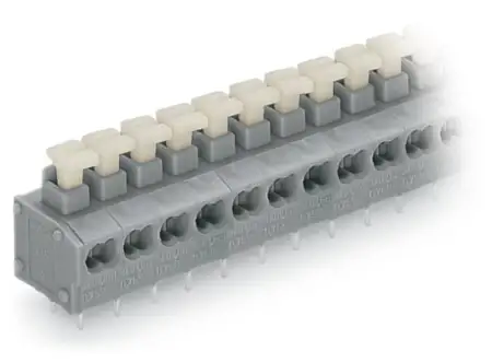 Быстроразъемная клемма WAGO 235-455/331-000, 5 pin, 0.20мм² - 0.75мм², 320В, 10А, CS: 5мм;5.08мм, (180 шт)