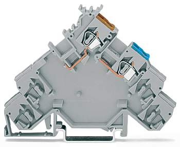 Клемма бесконтактного переключателя WAGO 280-584, 2 pin, 0.08мм² - 2.50мм², 400В, 20А, конф: L, (10 шт)
