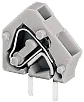 Быстроразъемная клемма WAGO 236-501, 1 pin, 0.08мм² - 2.50мм², 630В, 24А, CS: 7.50мм;7.62мм, (1 шт)