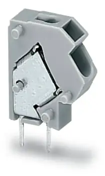 Быстроразъемная клемма WAGO 254-842, 1 pin, 0.50мм² - 2.50мм², 320В, CS: 5мм;5.08мм, (500 шт)