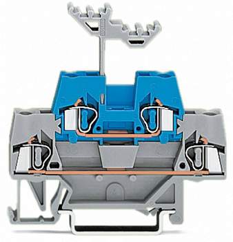 Двухуровневая клемма WAGO 280-533, 4 pin, 0.08мм² - 2.50мм², 500В, 20А, (50 шт)