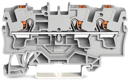 Клемма WAGO 2204-1301, 3 pin, 0.50мм² - 6мм², 800В, 32А, (50 шт)