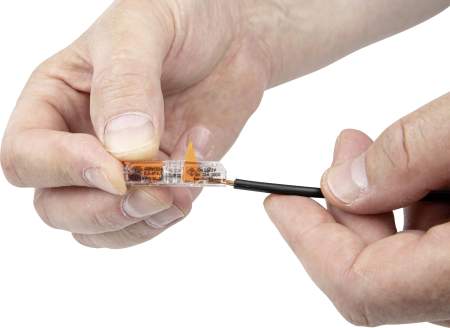 Клеммник WAGO 221-2411, 1 pin, 0.14мм² - 4мм², 450В, 32А, (60 шт)