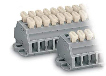 Клеммная колодка WAGO 261-422/331-000, 4 pin, 0.08мм² - 2.50мм², 500В, 24А, конф: L, (100 шт)