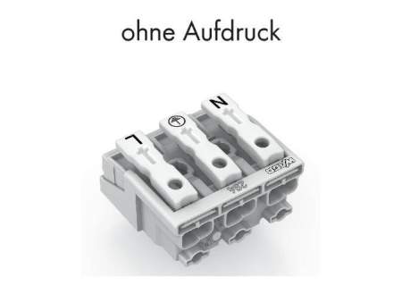 Разъем питания сети WAGO 294-4003, 3 pin, 0.5мм² - 1.5мм², 24А, (500 шт)