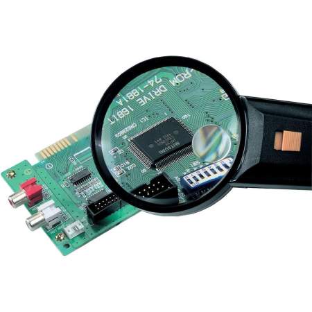 Лупа с подсветкой TOOLCRAFT