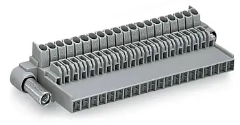 Штифтовая планка WAGO 246-141, 10 pin, 0.08мм² - 2.50мм², 630В, 16А, (30 шт)