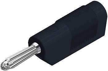 930729100, SKS-HIRSCHMANN BSB 20 K - Пружинный штекер, Ø-контакта: 4 мм, черный : 1 шт.