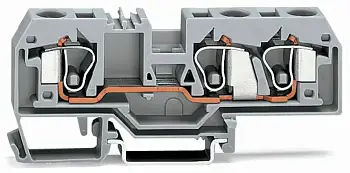 Клемма WAGO 284-993, 3 pin, 0.20мм² - 10мм², 550В, 53А, конф: L, (25 шт)