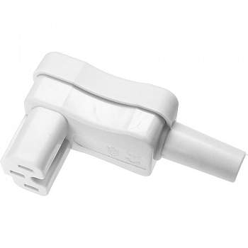 793/ws, KAISER - Вилка IEC C15, 10 А, белый : 1 шт.