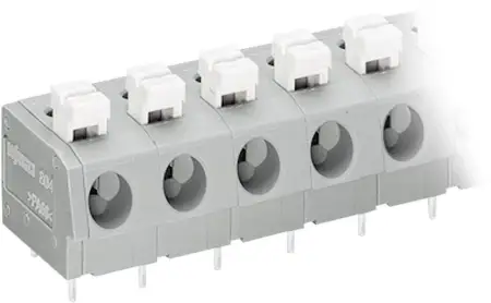 Быстроразъемная клемма WAGO 804-306, 6 pin, 0.25мм² - 2.50мм², 320В, 24А, CS: 7.50мм, (1 шт)