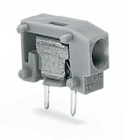 Быстроразъемная клемма WAGO 235-744, 1 pin, 0.25мм² - 2.50мм², 320В, 17.5А, CS: 5мм;5.08мм, (800 шт)