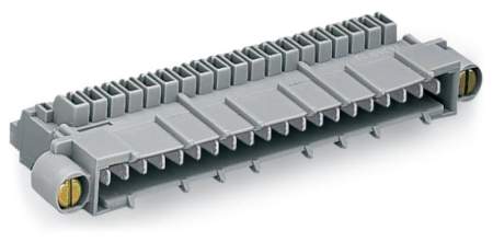 Штифтовая планка WAGO 246-102, 20 pin, 0.08мм² - 2.50мм², 630В, 16А, (15 шт)