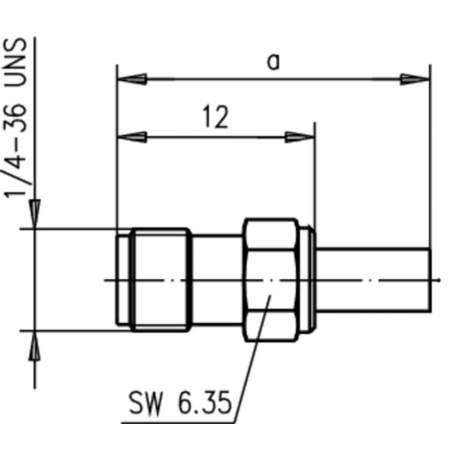 J01151A0059, Telegärtner - SMA-разъем, 50 Ом : 1 шт.