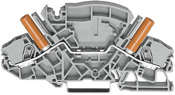 Клемма WAGO 2007-8801, 2 pin, 0.50мм² - 10мм², конф: L, (1 шт)