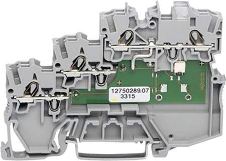 Клемма бесконтактного переключателя WAGO 2000-5311/1101-951, 8 pin, 0.14мм² - 1.50мм², 24В, 13.5А, (50 шт)