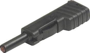 932153100, SKS-HIRSCHMANN SLS 200 - Лабораторный штекер, Ø-контакта: 4 мм, черный : 1 шт.