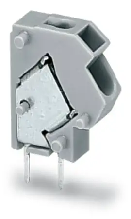 Быстроразъемная клемма WAGO 254-847, 1 pin, 0.50мм² - 2.50мм², 320В, CS: 5мм;5.08мм, (500 шт)