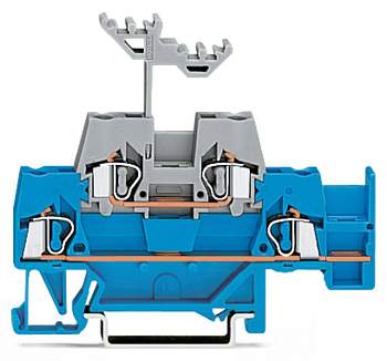 Двухуровневая клемма WAGO 280-524, 4 pin, 0.08мм² - 2.50мм², 500В, 20А, (50 шт)