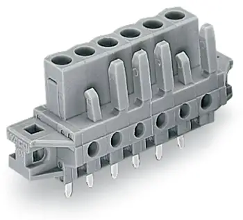 Розетка для подключения к печатной плате WAGO 232-142/031-000, 12 pin, 320В, CS: 5мм, (25 шт)
