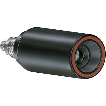 14.0029-24, Stäubli AB6AR-S/12,4 - Втулка безопасности, желтый : 1 шт.