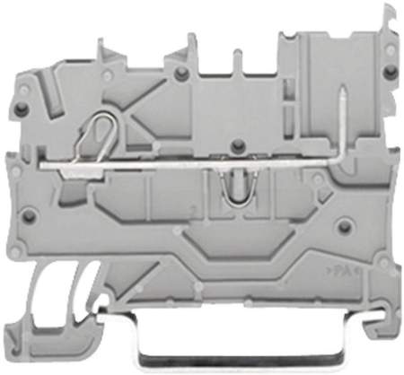 Клемма WAGO 2020-1201, 2 pin, 0.14мм² - 1.50мм², 500В, 13.5А, конф: L, (1 шт)