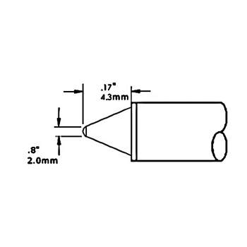 Картридж-наконечник Metcal CVC-8CN4302S 