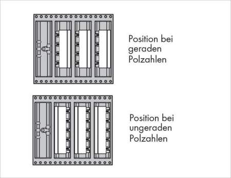 Штифтовая планка WAGO 231-838/001-000/105-604/997-40, 8 pin, 630В, 12А, CS: 7.50мм, (330 шт)