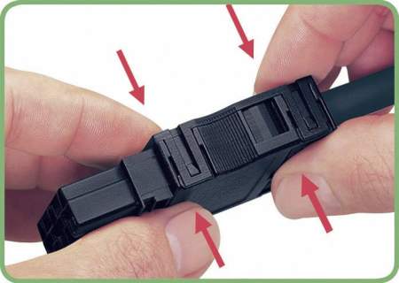 Разъем питания сети WAGO 770-113/K010-165, 2 pin, 0.5мм² - 4мм², 250В, 25А, (1 шт)