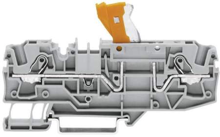 N клемма WAGO 2006-1671, 2 pin, 0.50мм² - 10мм², 800В, 30А, конф: L, (1 шт)
