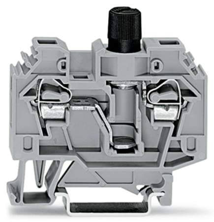 Клемма предохранителя WAGO 282-128, 2 pin, 0.20мм² - 6мм², 500В, 10А, конф: L, (40 шт)