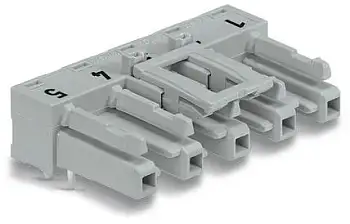 Разъем питания сети WAGO 770-845/011-000/062-000, 5 pin, 400В, 25А, (50 шт)