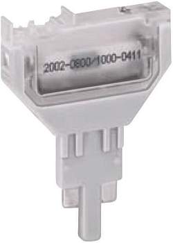 Пустой штекер WAGO 2002-800, 2 pin, 1А, (1 шт)
