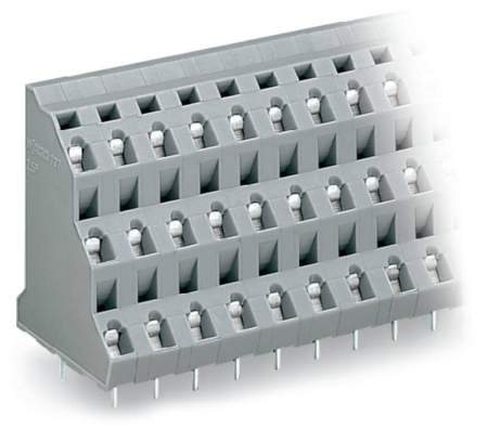 Трехуровневая клемма WAGO 737-558, 24 pin, 0.08мм² - 2.50мм², 630В, CS: 7.50мм, (16 шт)