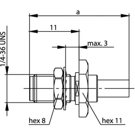 J01151A0009, Telegärtner - SMA-разъем, 50 Ом : 1 шт.