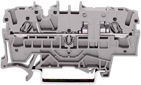 Клемма WAGO 2002-1601, 2 pin, 0.25мм² - 4мм², 400В, 16А, конф: L, (1 шт)