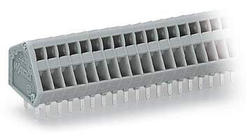 Быстроразъемная клемма WAGO 233-103, 3 pin, 0.08мм² - 0.50мм², 160В, CS: 2.50мм, (500 шт)