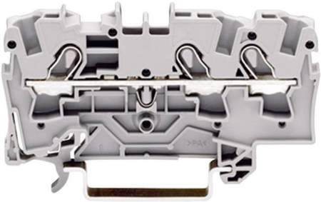 Клемма WAGO 2004-1301, 3 pin, 0.50мм² - 6мм², 800В, 32А, конф: L, (1 шт)