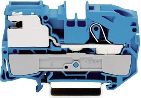 N клемма WAGO 2016-7114, 1 pin, 0.50мм² - 25мм², 250В, 76А, конф: N, (1 шт)